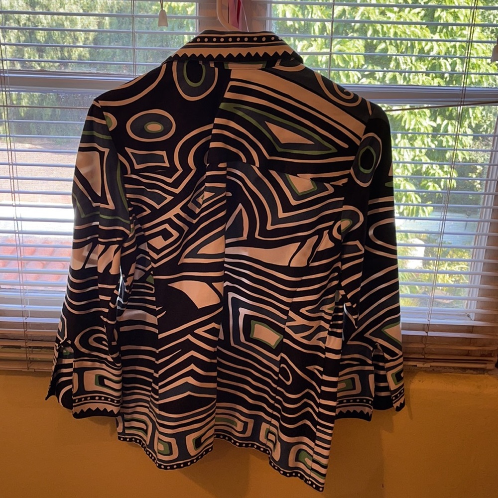 Ellen Tracy Patterned Jacket - image 6